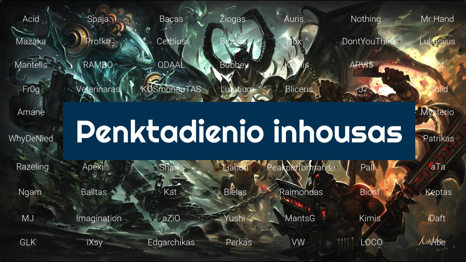 Penktadienio inhousas 2026 #2