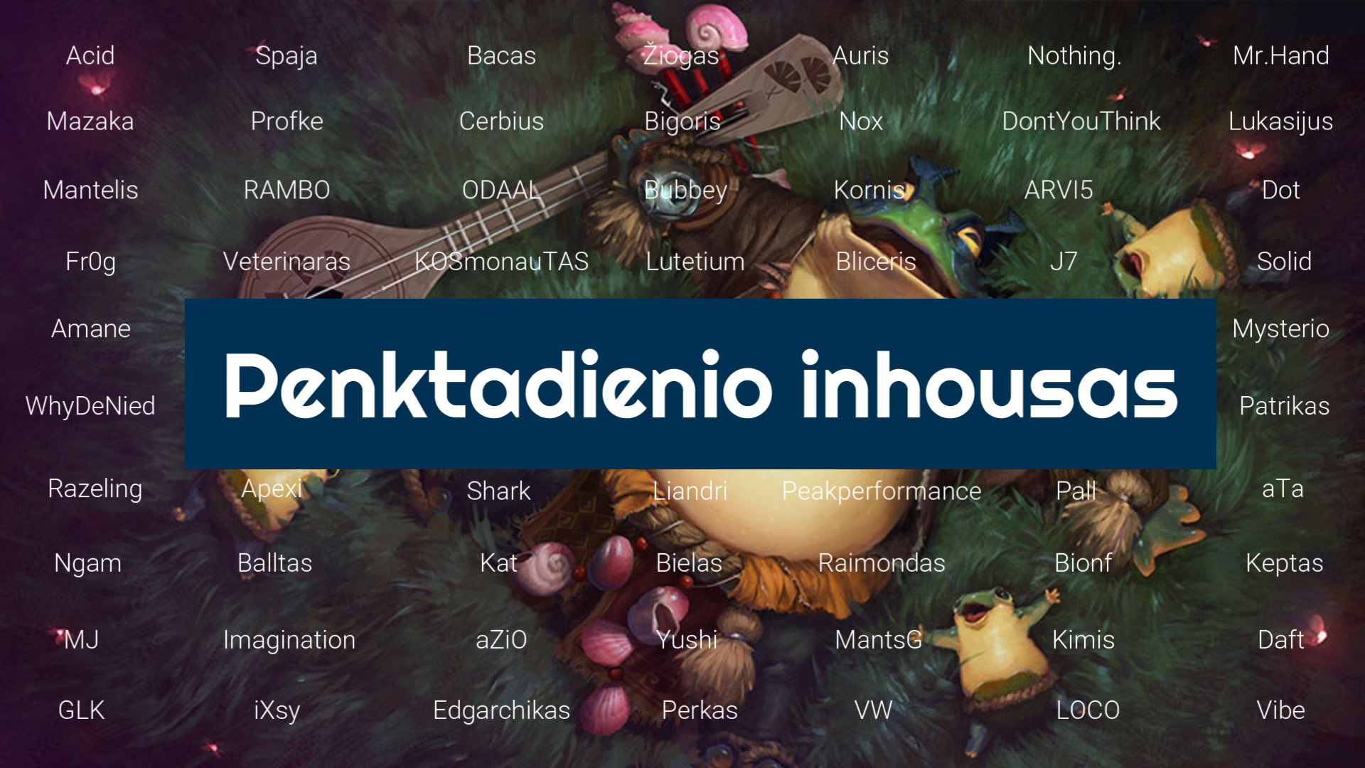 Penktadienio inhousas 2026 #9